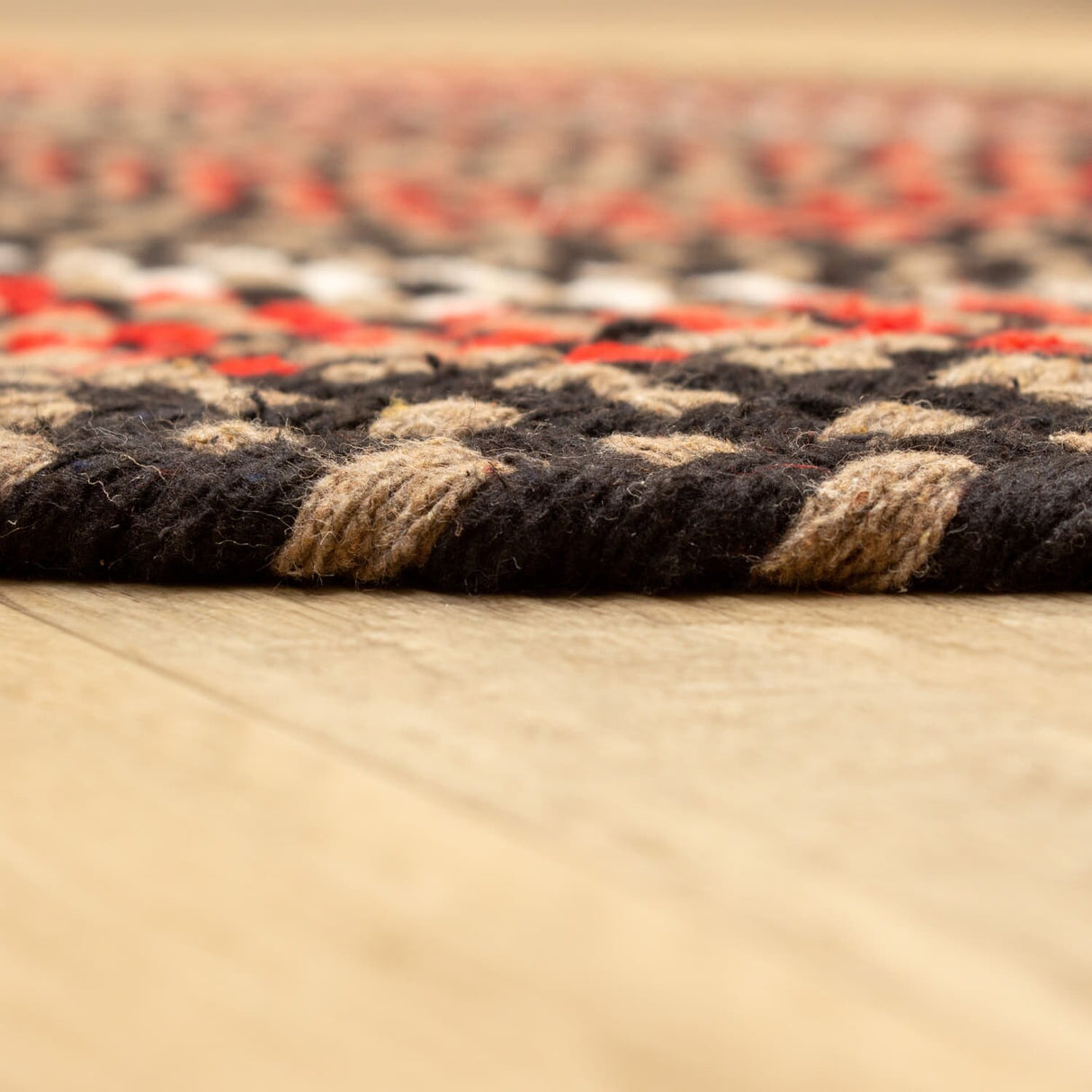 Braided Farmhouse Cotton Reversible Area Rug