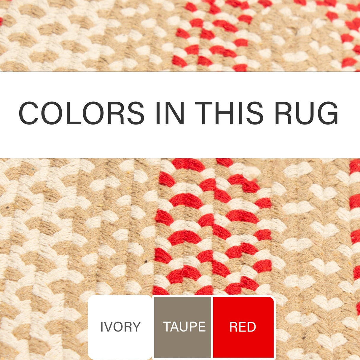 Braided Farmhouse Cotton Reversible Area Rug