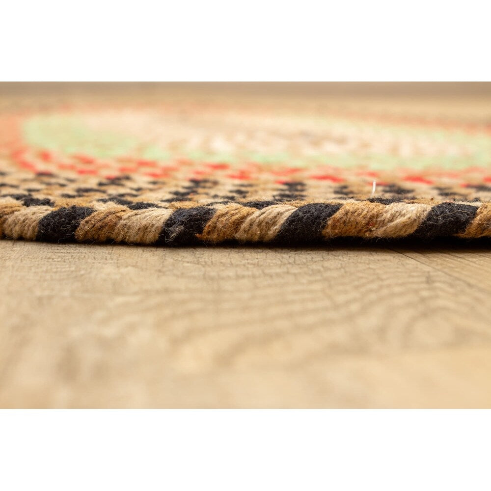 Braided Farmhouse Cotton Reversible Area Rug