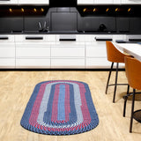 Braided Farmhouse Cotton Reversible Area Rug