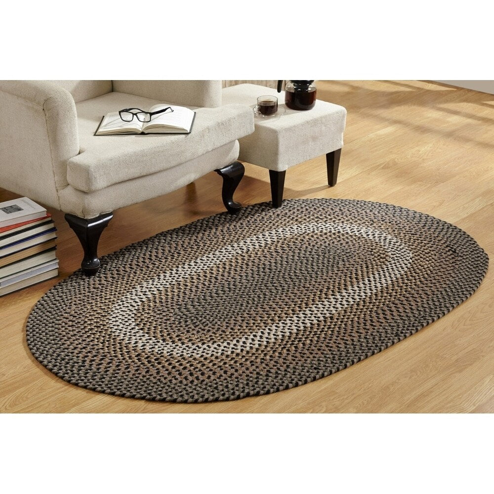 Better Trends Woodbridge Braid Reversible Indoor Area Utility Rug