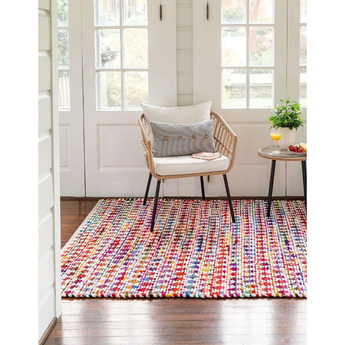 Braided Slin Collection Area Rug