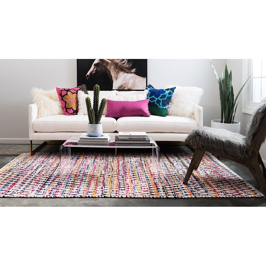 Braided Slin Collection Area Rug