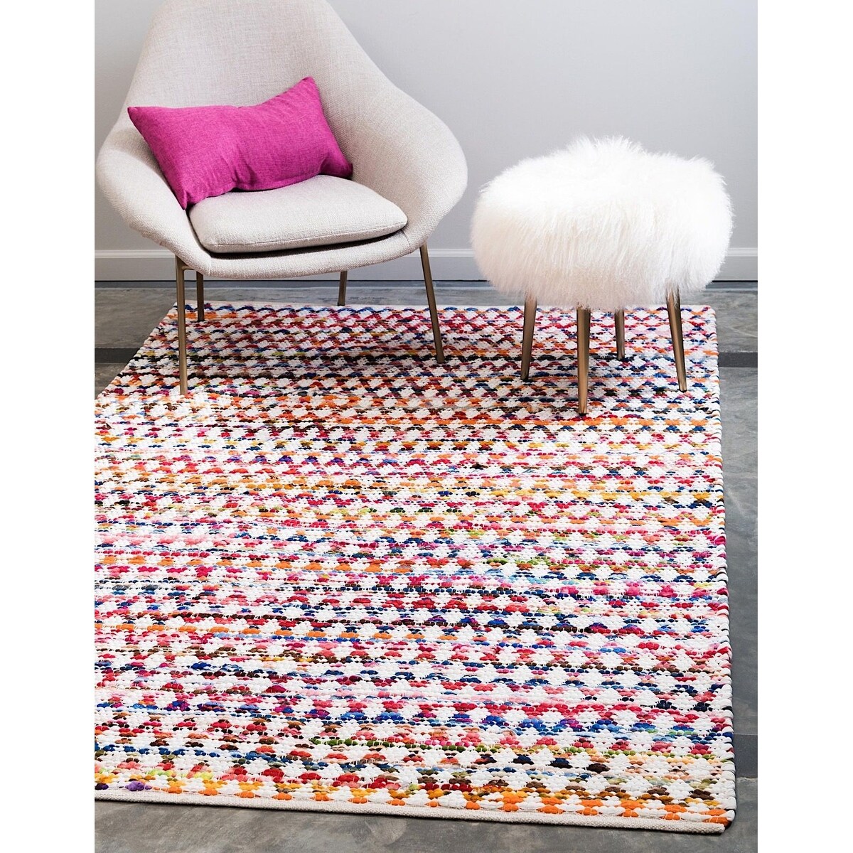 Braided Slin Collection Area Rug