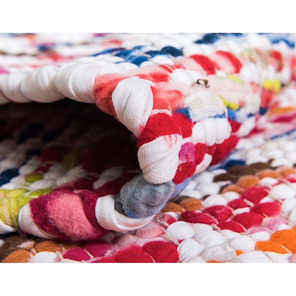 Braided Slin Collection Area Rug