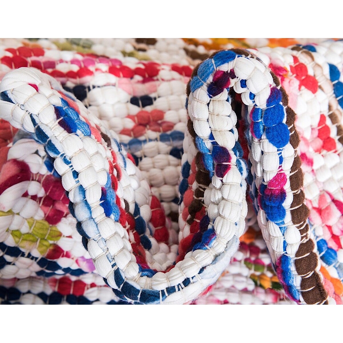 Braided Slin Collection Area Rug