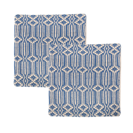 Brampton Modern Handcrafted Fabric Pillow Cover by Christopher Knight Home