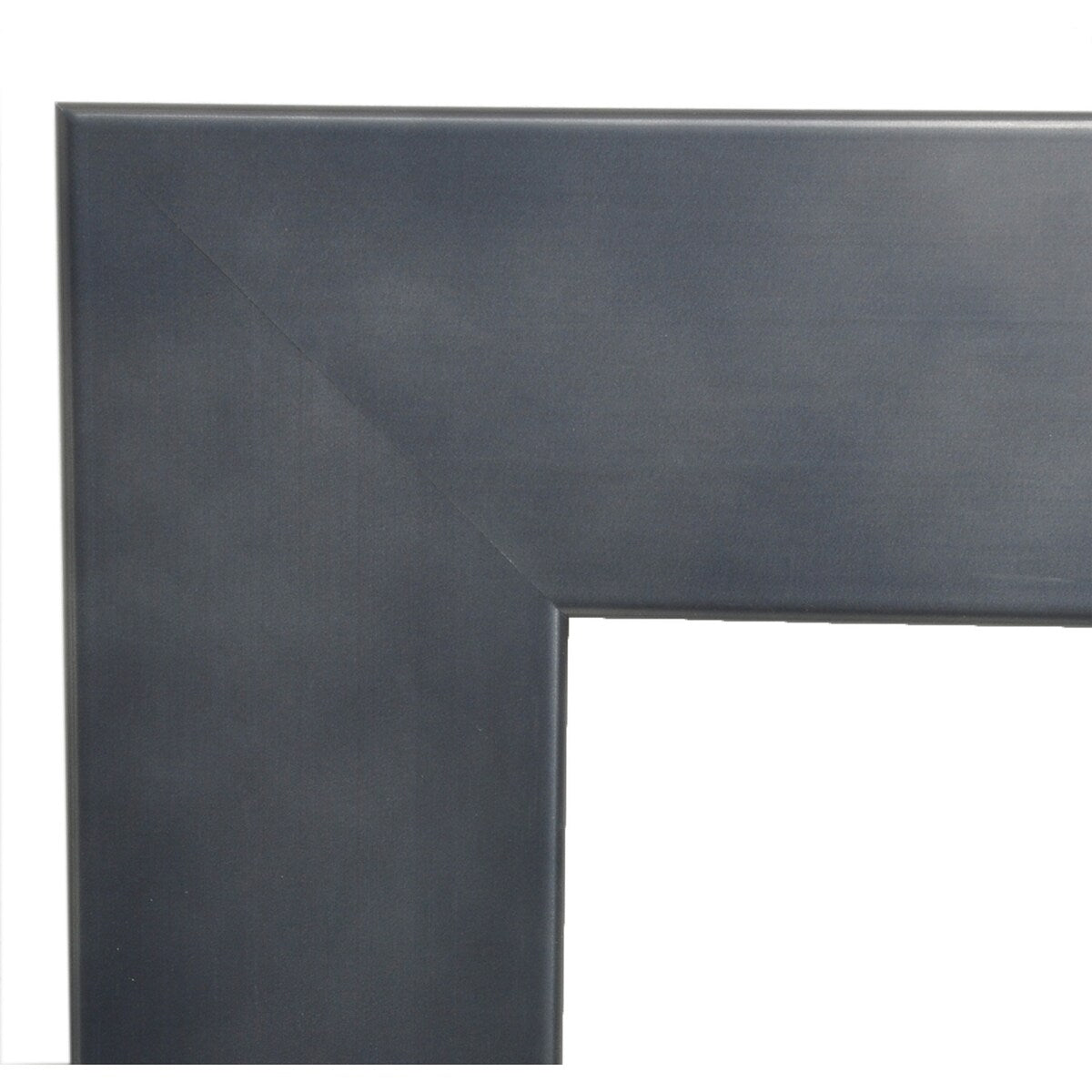 BrandtWorks Clouded Gunmetal Framed Floor Mirror
