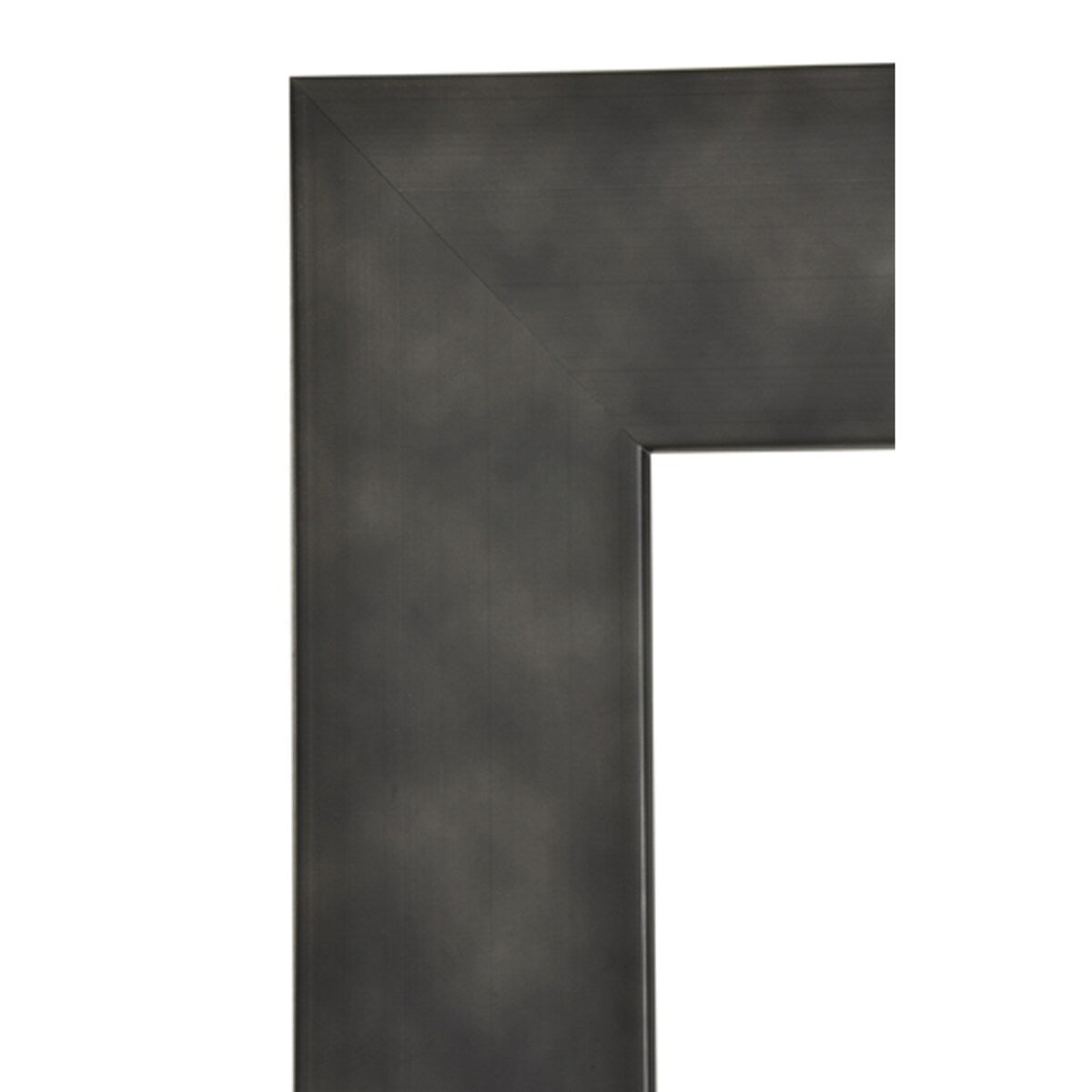 BrandtWorks Clouded Gunmetal Framed Floor Mirror