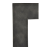 BrandtWorks Clouded Gunmetal Framed Floor Mirror