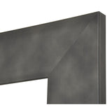 BrandtWorks Clouded Gunmetal Framed Floor Mirror