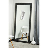 BrandtWorks Clouded Gunmetal Framed Floor Mirror