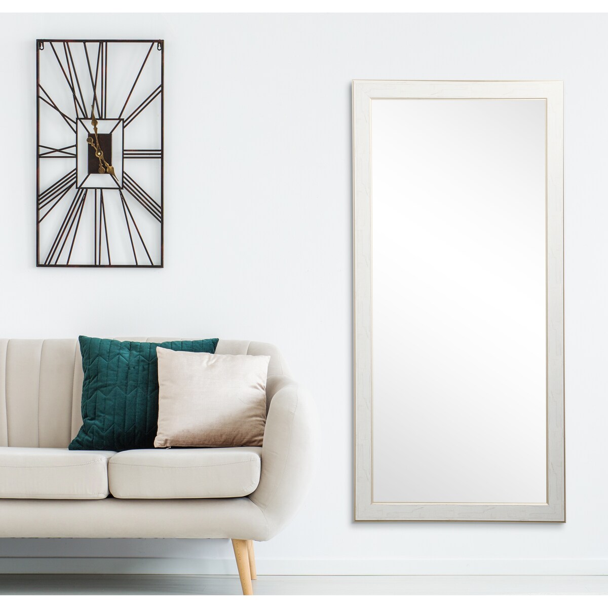 BrandtWorks Gold Trimmed Legacy Floor Mirror