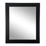 BrandtWorks Matte Black Wall Mirror 32" x 50" - 32" x 50"