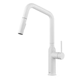 Brass High Arc Single Lever Kitchen Faucet with Pull Down Sprayer