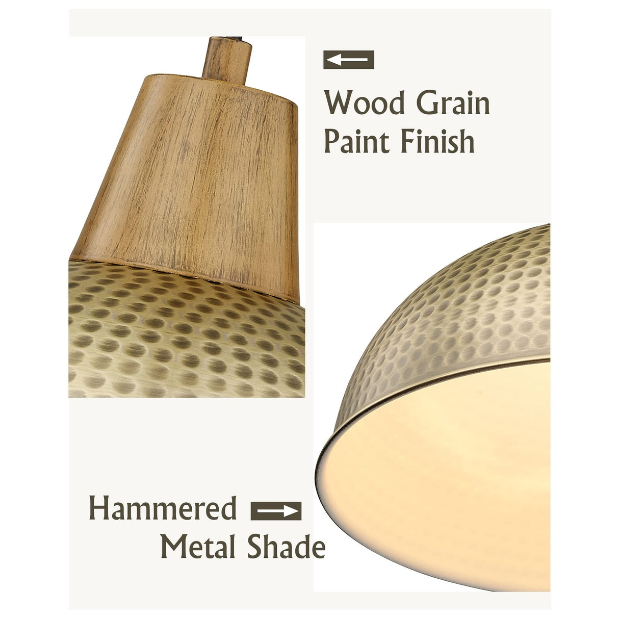 Brass Pendant Lighting for Kitchen Island, Ceiling Lighting