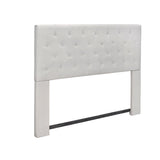 Brassex 366QF-BEI Queen/Double Tufted Headbaord, Beige