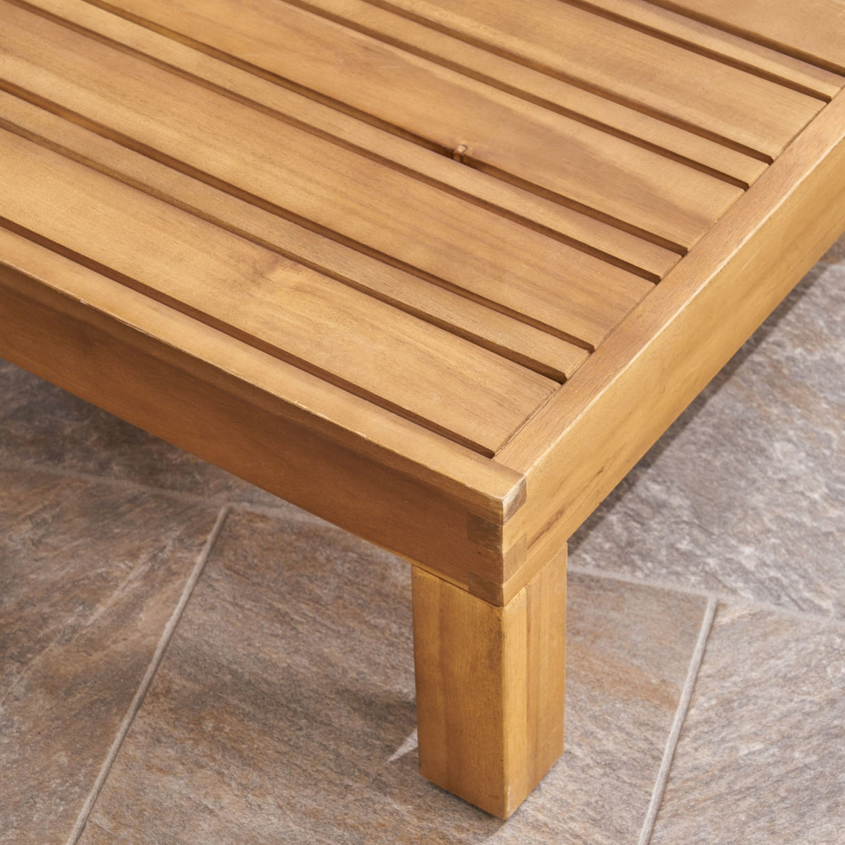 Brava Outdoor Acacia Wood 7-piece Chat Set by Christopher Knight Home