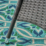 Brayden Outdoor 3-piece Wicker Bistro Set by Christopher Knight Home - N/A