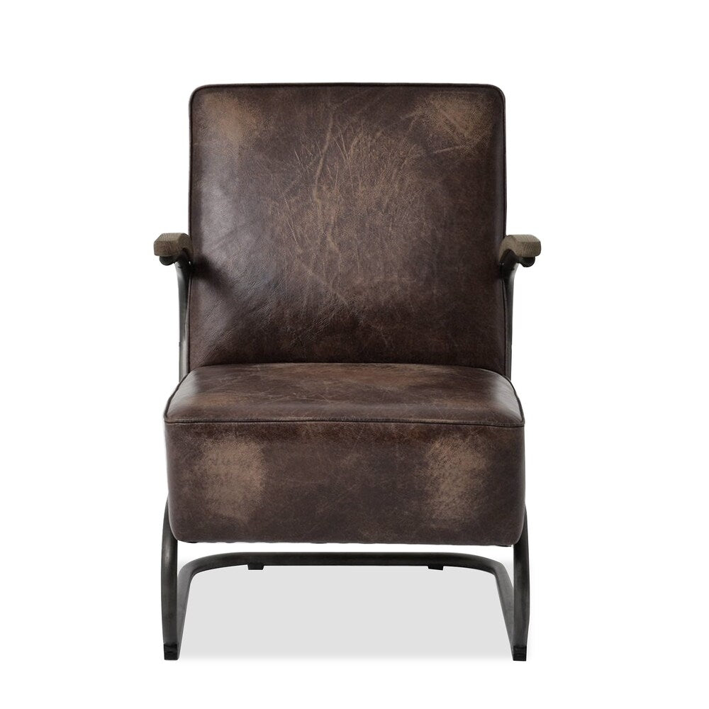 Brazilian Rich Chocolate Brown Accent Chair