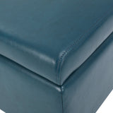 Breanna Upholstered Storage Ottoman by Christopher Knight Home