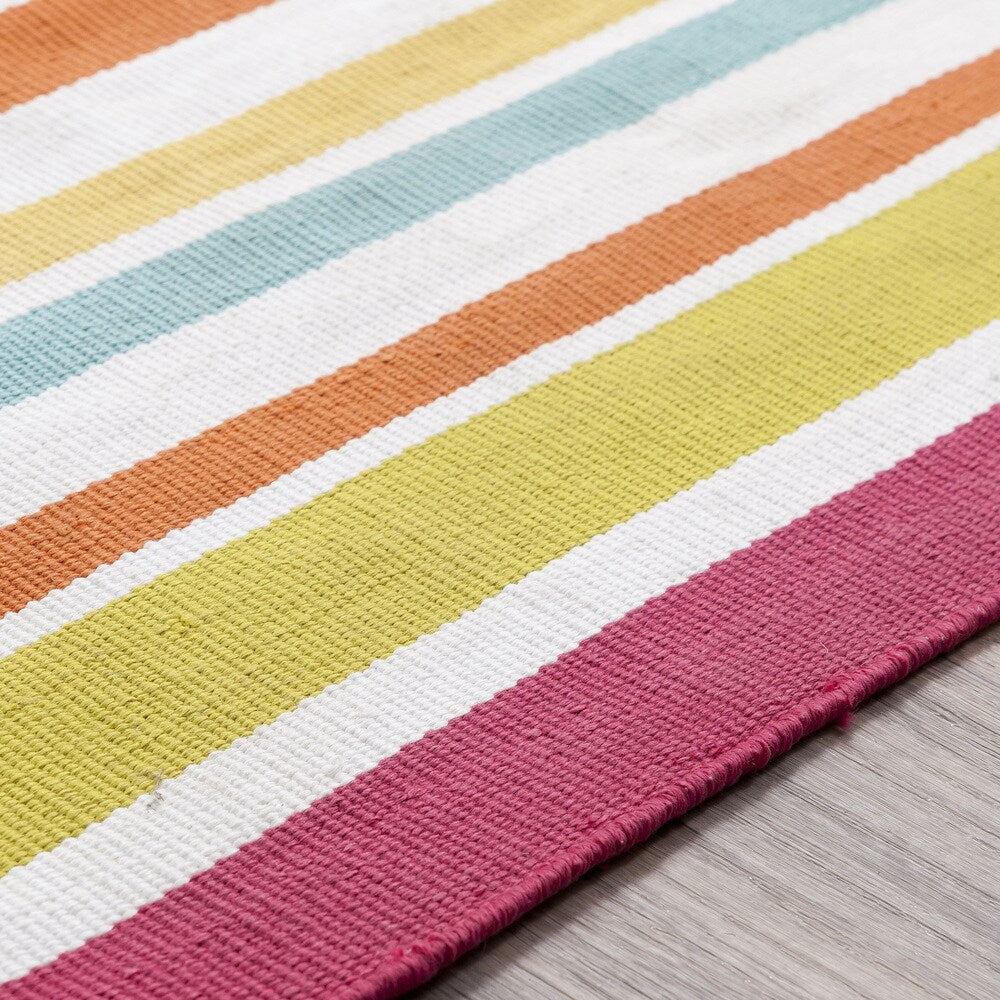 Breisgau Traditional Striped Indoor/ Outdoor Area Rug - 8' x 10'