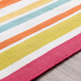 Breisgau Traditional Striped Indoor/ Outdoor Area Rug - 8' x 10'
