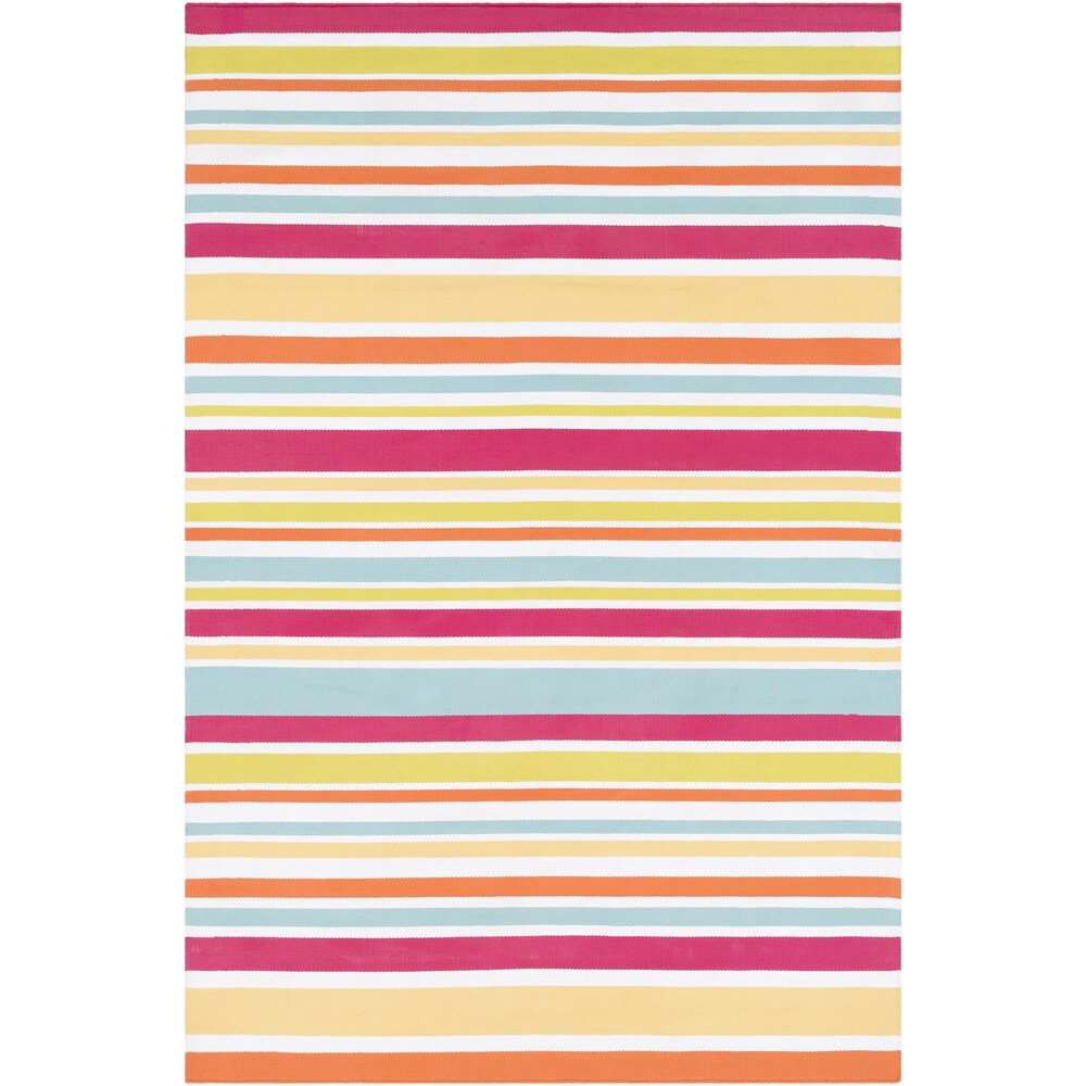 Breisgau Traditional Striped Indoor/ Outdoor Area Rug - 8' x 10'