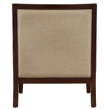 Copper Grove Honnef Espresso Wood Transitional Accent Chair