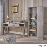Brenda Mid Century Modern Wood 2-piece Home Office Set by Christopher Knight Home