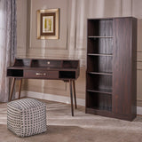 Brenda Mid Century Modern Wood 2-piece Home Office Set by Christopher Knight Home