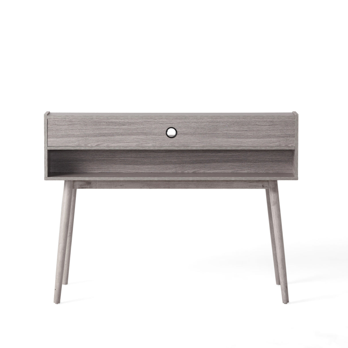 Brenda Mid Century Modern Wood Office Desk by Christopher Knight Home