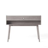 Brenda Mid Century Modern Wood Office Desk by Christopher Knight Home