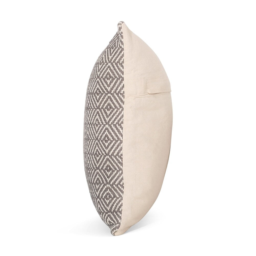 Armco Modern Fabric Throw Pillow Cover by Christopher Knight Home