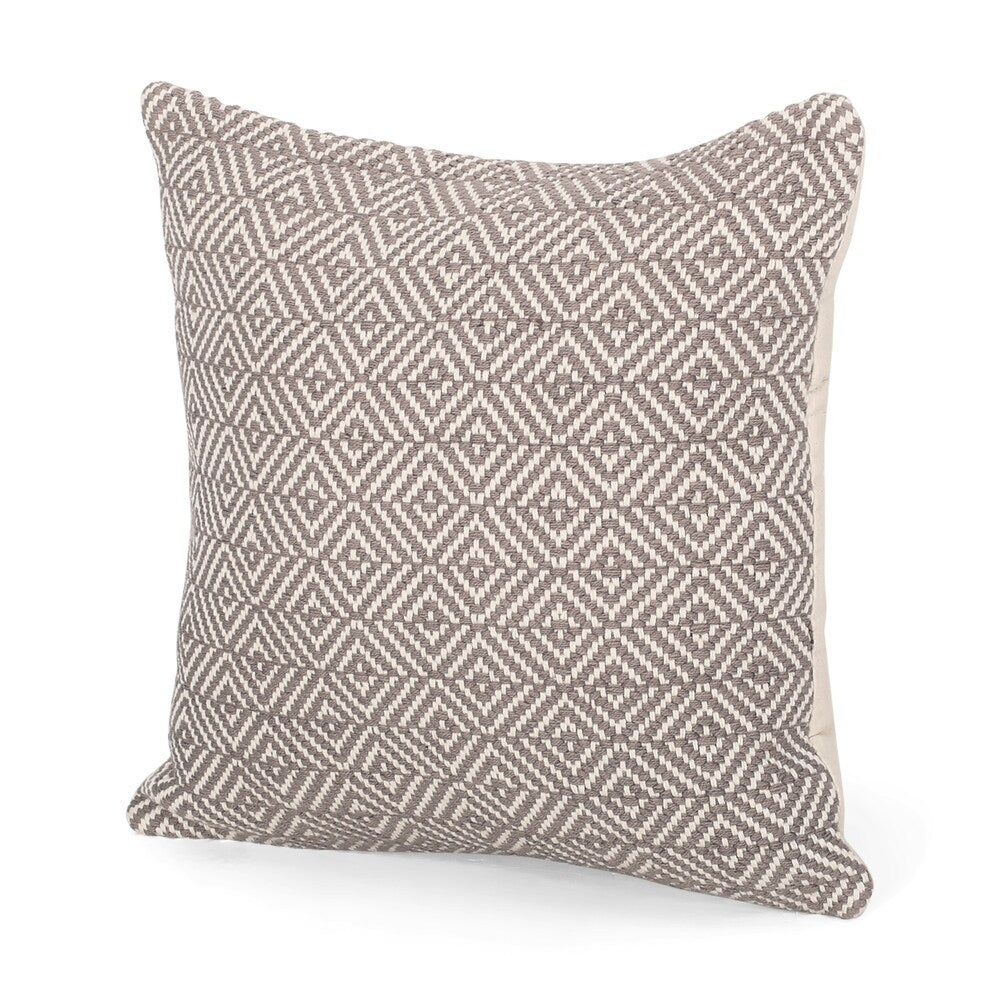 Armco Modern Fabric Throw Pillow Cover by Christopher Knight Home