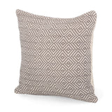 Armco Modern Fabric Throw Pillow Cover by Christopher Knight Home