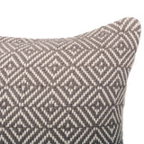 Armco Modern Fabric Throw Pillow Cover by Christopher Knight Home
