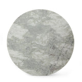 Brenizer Modern Glam Handcrafted Marble Top Side Table by Christopher Knight Home - 17.00" L x 17.00" W x 19.50" H