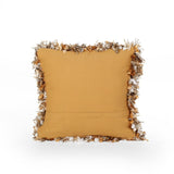 Brian Boho Handcrafted Fabric Pillow Cover by Christopher Knight Home