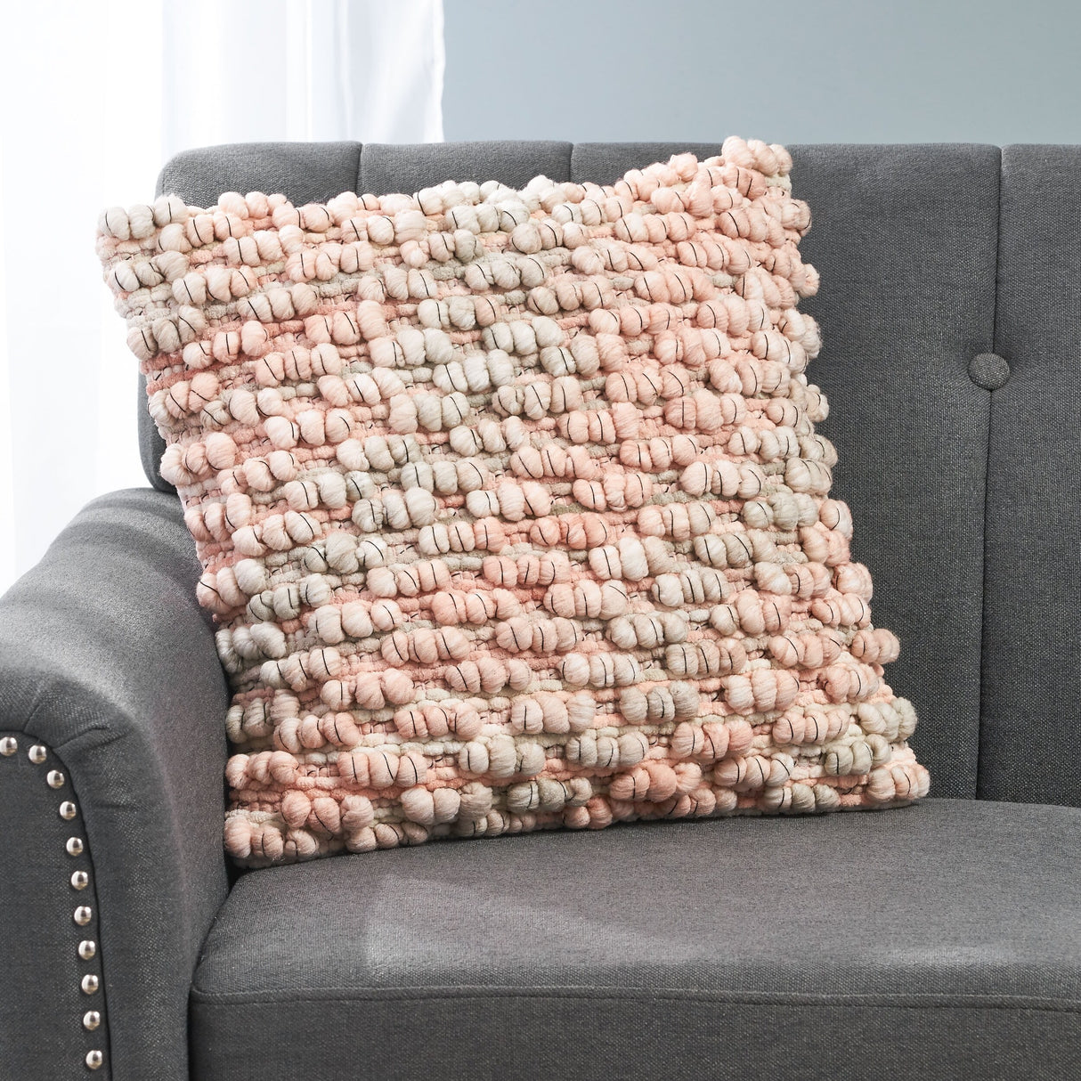 Brier Boho Handcafted Fabric Throw Pillow by Christopher Knight Home