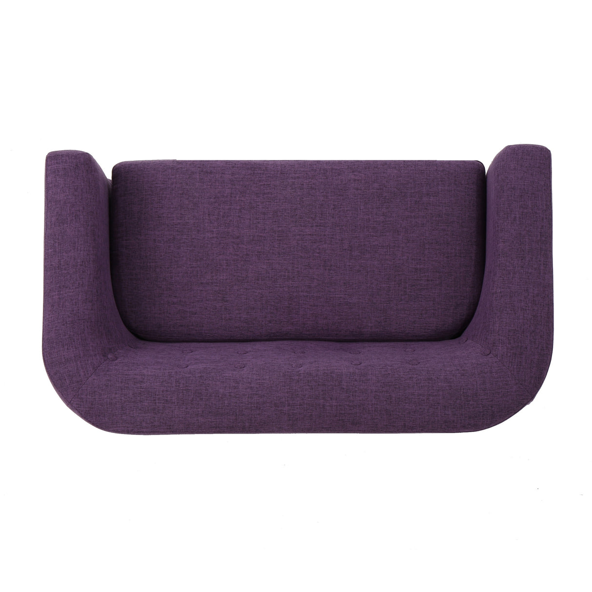 Bridie Mid-Century Fabric Loveseat by Christopher Knight Home