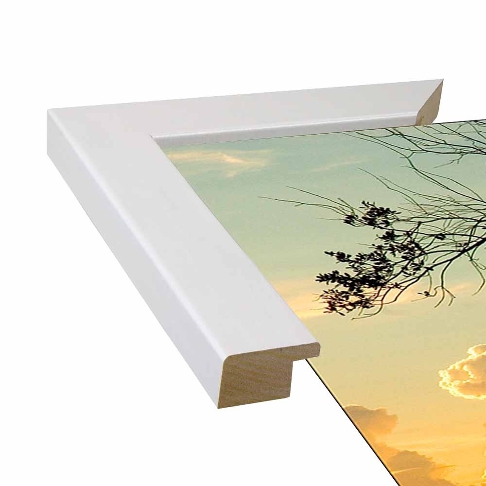 Bright And White Sky-HARLAN85600 Print 20"x20" by Harold Silverman - Landscapes