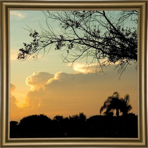 Bright And White Sky-HARLAN85600 Print 20"x20" by Harold Silverman - Landscapes