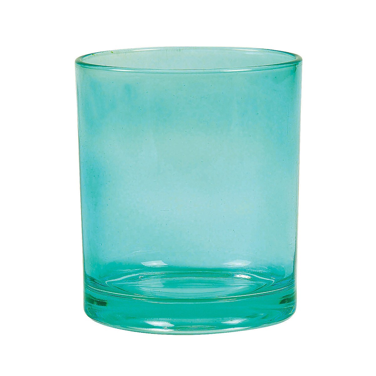 4' Bright Teal Cylinder Vases, All Seasons, Home Decor, Vases, 6 Pieces