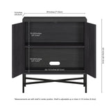 Brighton 28" Wide Rectangular Accent Cabinet - 28" Wide