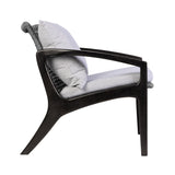 Brighton Solid Wood and Rope 4-Piece Chat Set