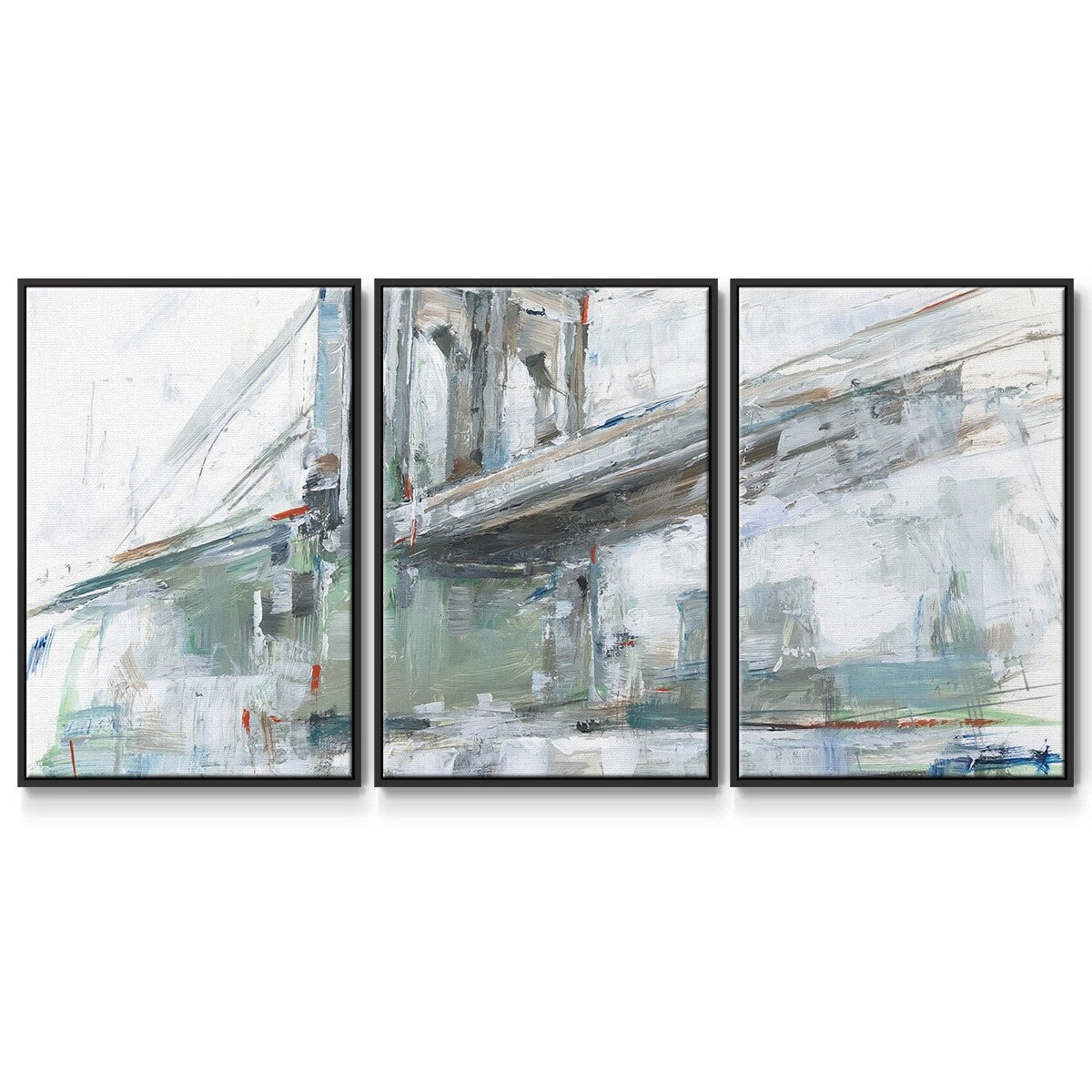 Brilliant City Study III - Multi Piece Framed Canvas