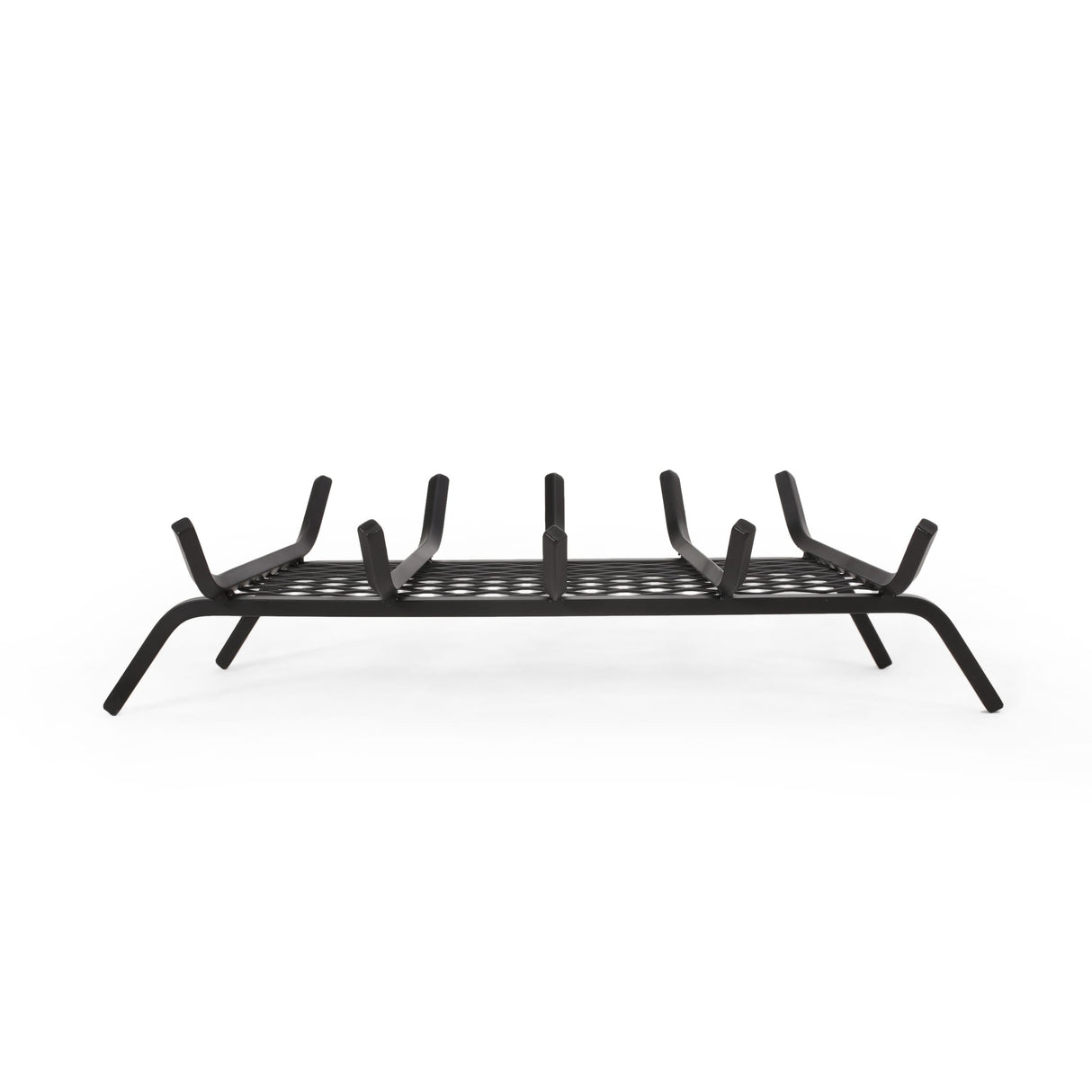 Brinkdale Iron Fireplace Log Holder by Christopher Knight Home - 6.50" H x 27.00" W x 13" D