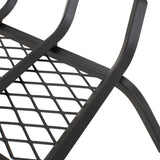 Brinkdale Iron Fireplace Log Holder by Christopher Knight Home - 6.50" H x 27.00" W x 13" D