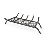 Brinkdale Iron Fireplace Log Holder by Christopher Knight Home - 6.50" H x 27.00" W x 13" D